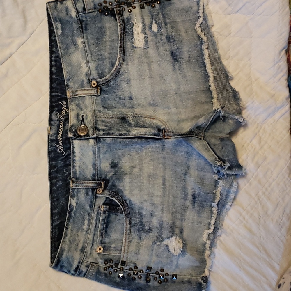 Studded AE shorts